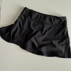 Lululemon 4 Regular Tennis Skorts or Skirt Black